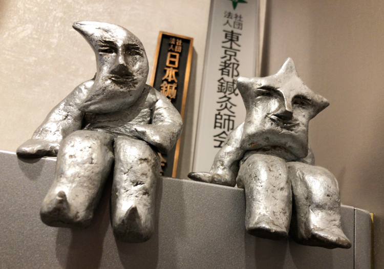 店内の置き物写真